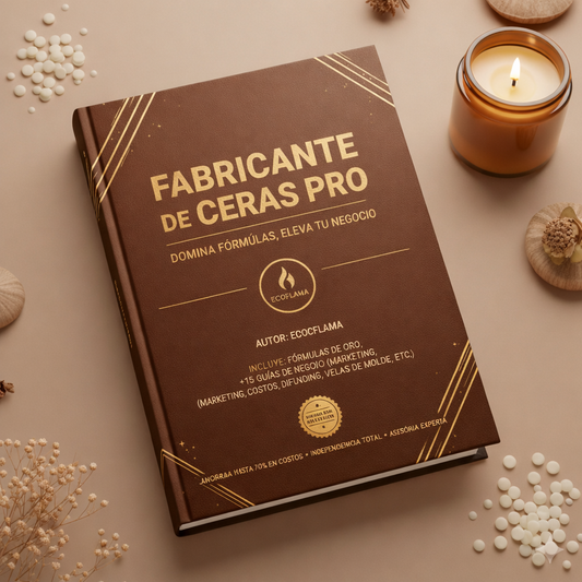 Fabricante De Ceras Pro, Las Formulas APF Ecoflama + 8 BONOS Exclusivos