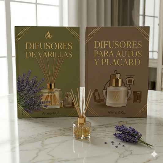 2x1 DIFUSORES AUTO Y PLACARD + DIFUSORES DE VARILLAS