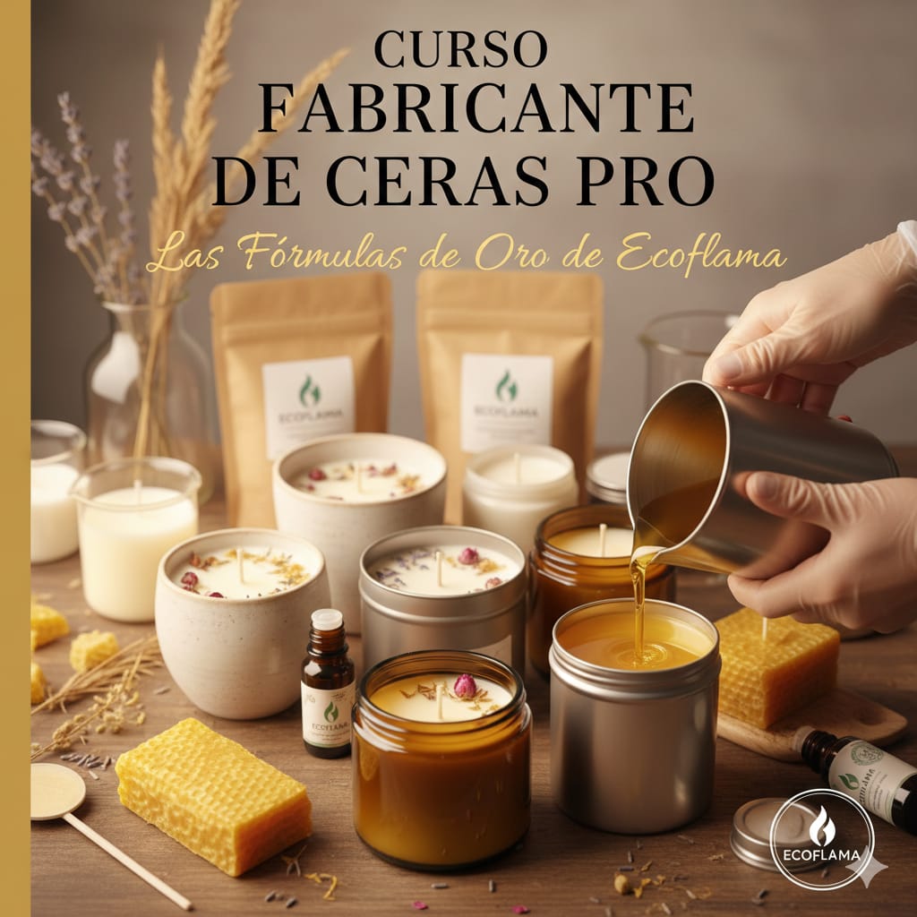 Fabricante De Ceras Pro, Las Formulas APF Ecoflama + 8 BONOS Exclusivos